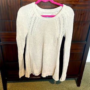 Brown sweater. Very comfortable and wore it several times